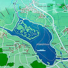 Vogelinsel am Altmühlsee (Mittelfranken)