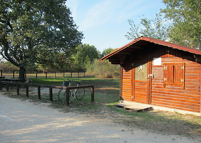 Parkplatz bei Palud